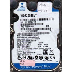 WD3200BEVT-60ZCT1,...