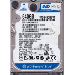 WD6400BEVT-22AORT0,...