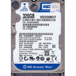 WD3200BEVT-26A23T0,...