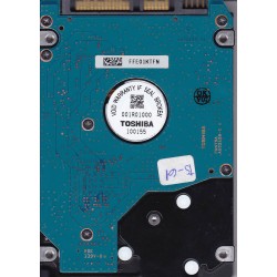 Toshiba 250GB SATA 2.5 PCB Circuito MK2555GSX G002439-0A HDD2H24 V UL01 S